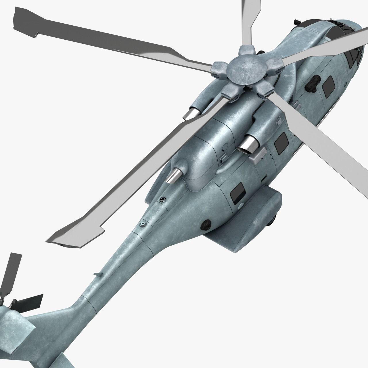Agustawestland aw101 3D model_8