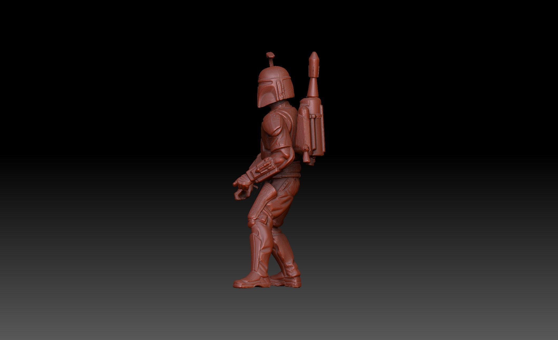 Jango Fett Action Figure 3D model_19