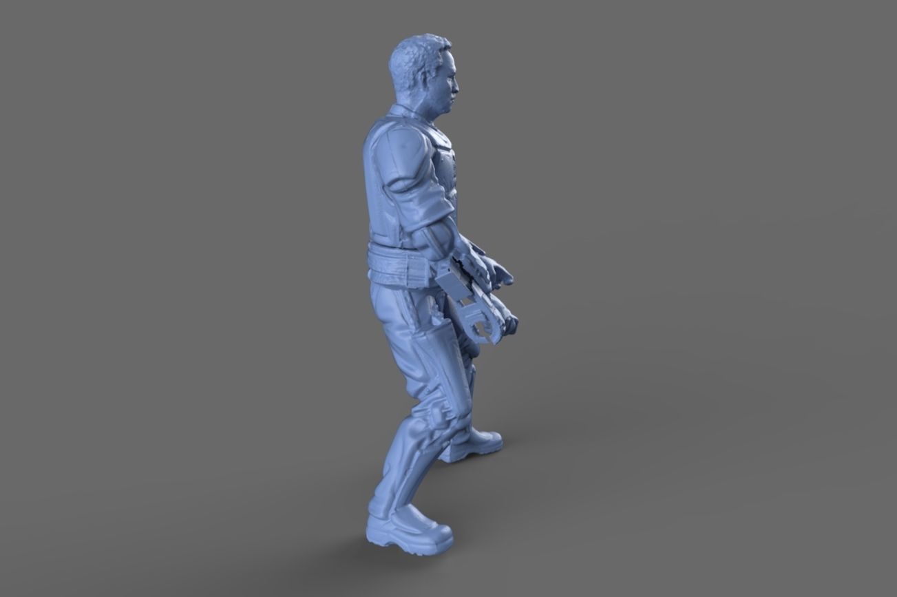 Jango Fett Action Figure 3D model_15