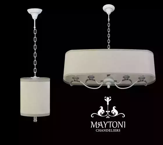 ARM026-04-W Chandelier 3D model