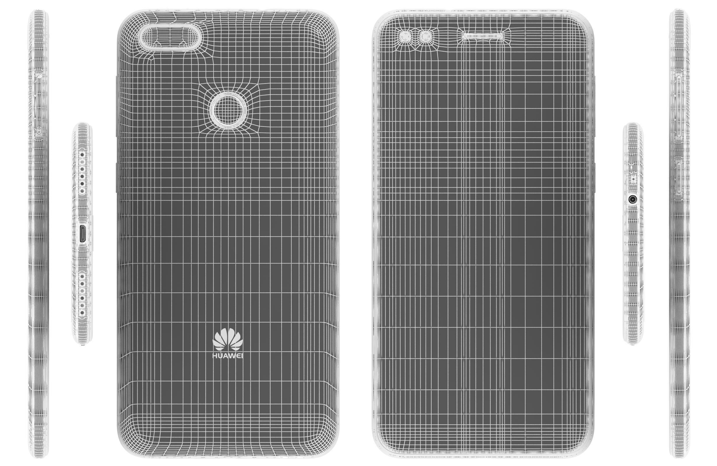 Huawei P9 Lite MiniY6 Pro All Colors 3D model_29