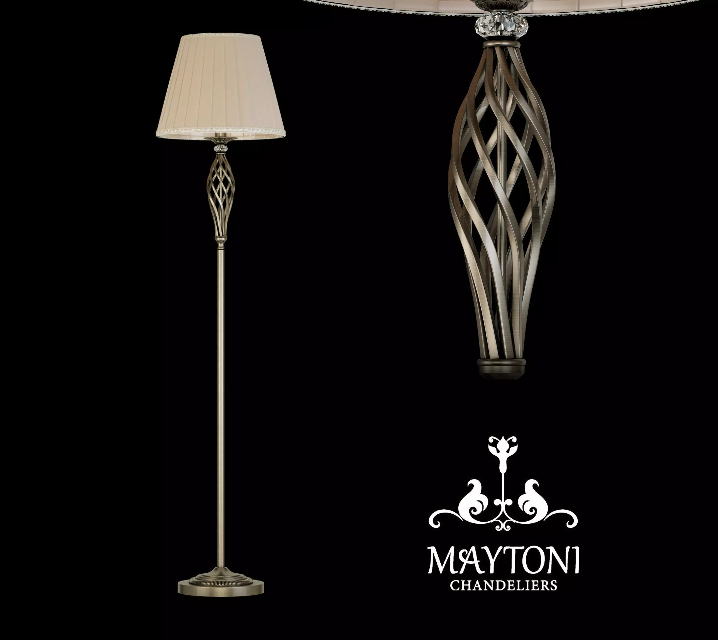 ARM247-11 Floor lamp  3D model_0