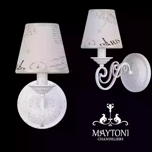 ARM402-01-W Wall lamp  3D model