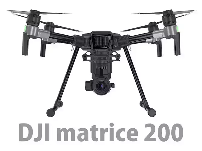 DJI Matrice 200 Drone 3D model