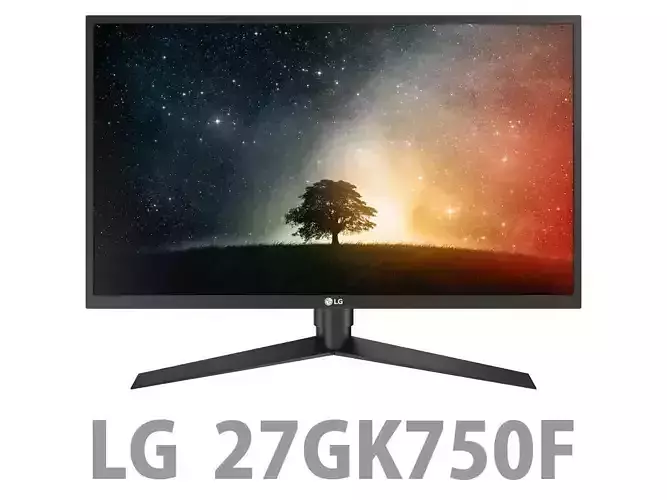 LG 27GK750F-B Monitor