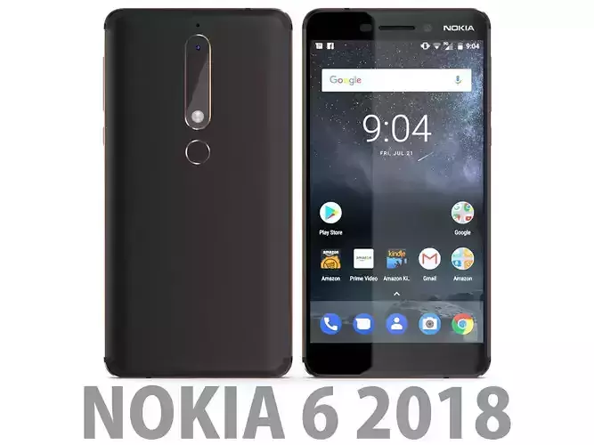 Nokia 6 2018 Black 