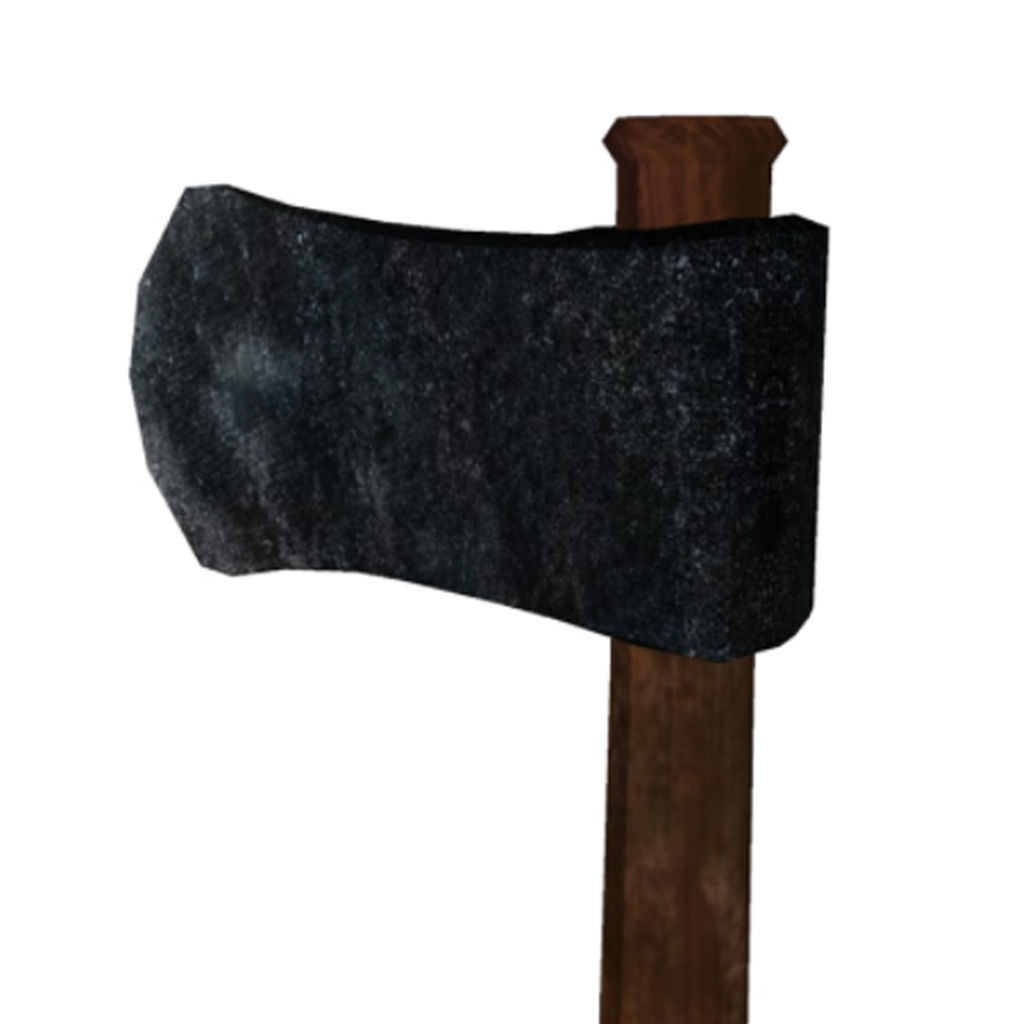 AXE- Rigged Model 3D model_2