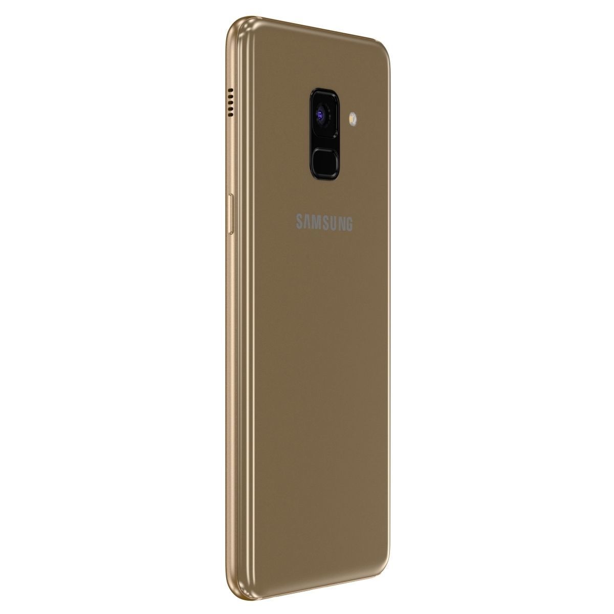 Samsung Galaxy A8 2018 Gold 3D model_4
