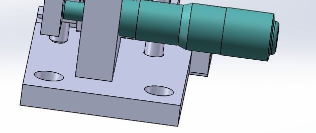 Fiber optic adjustment fixture 3D model_5