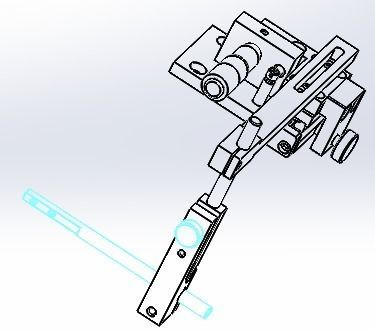 Fiber optic adjustment fixture 3D model_2