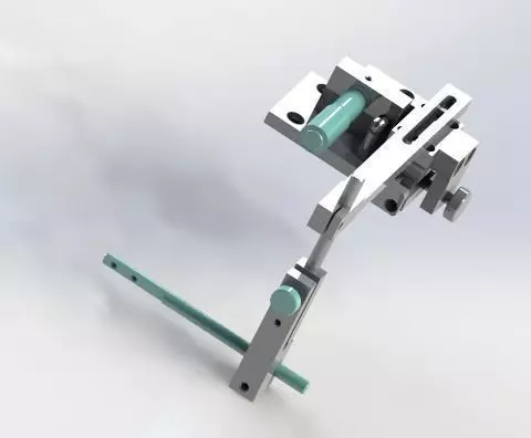 Fiber optic adjustment fixture 3D model_0