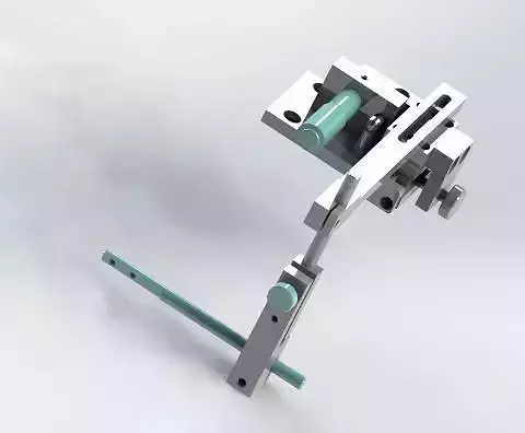 Fiber optic adjustment fixture