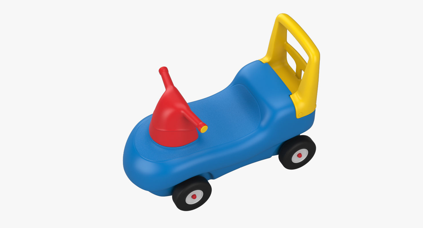 Riding toy 3D model_2