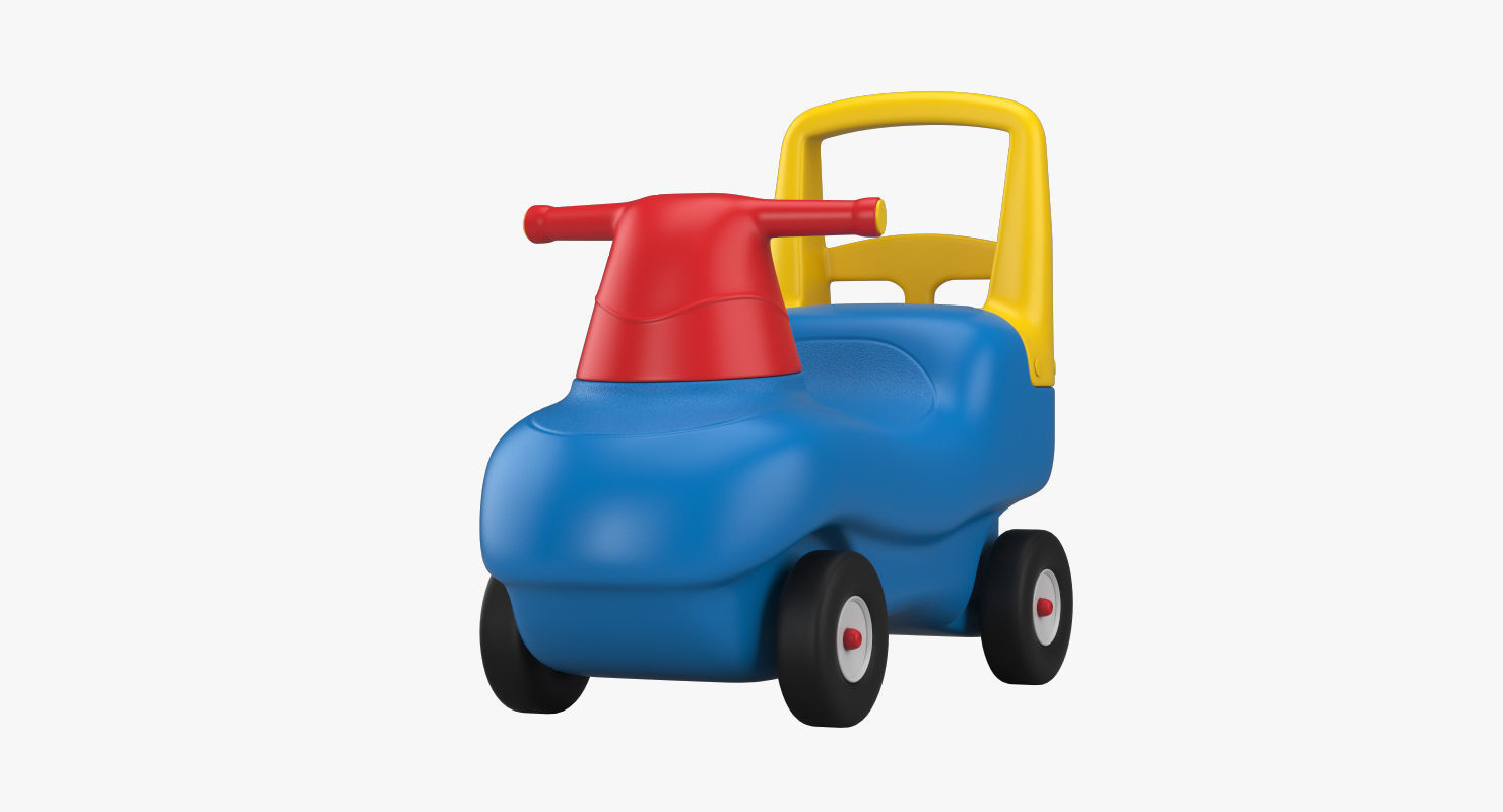 Riding toy 3D model_1