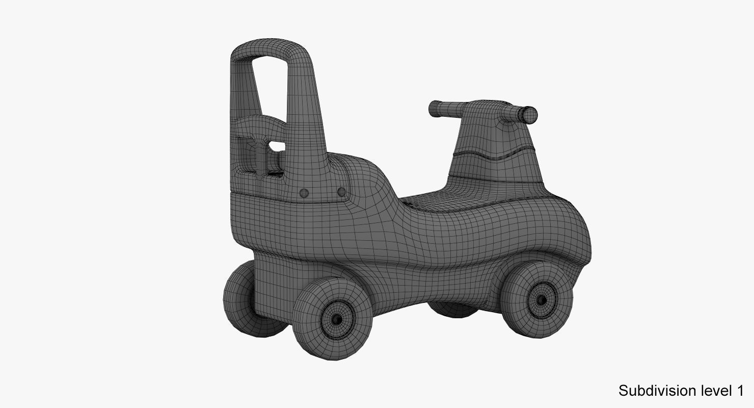 Riding toy 3D model_13