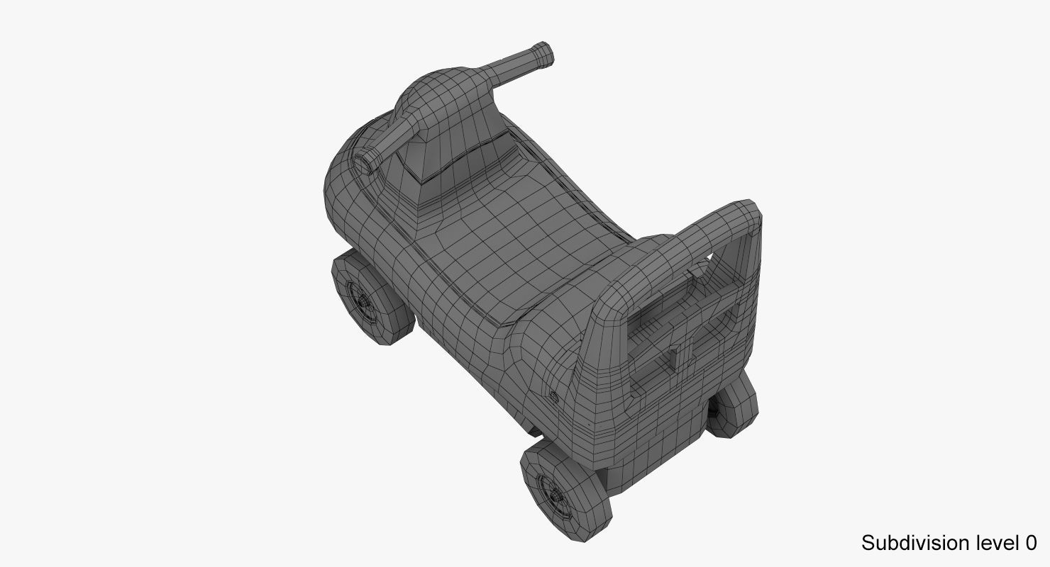 Riding toy 3D model_14