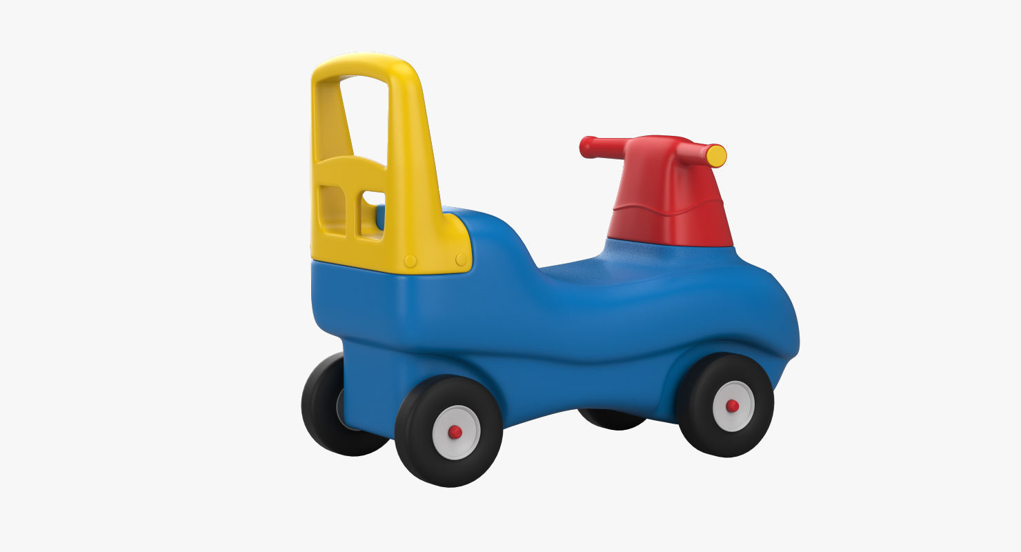 Riding toy 3D model_4