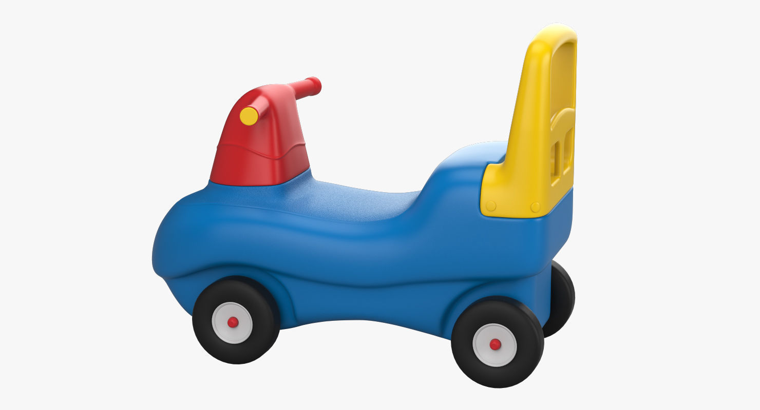 Riding toy 3D model_6