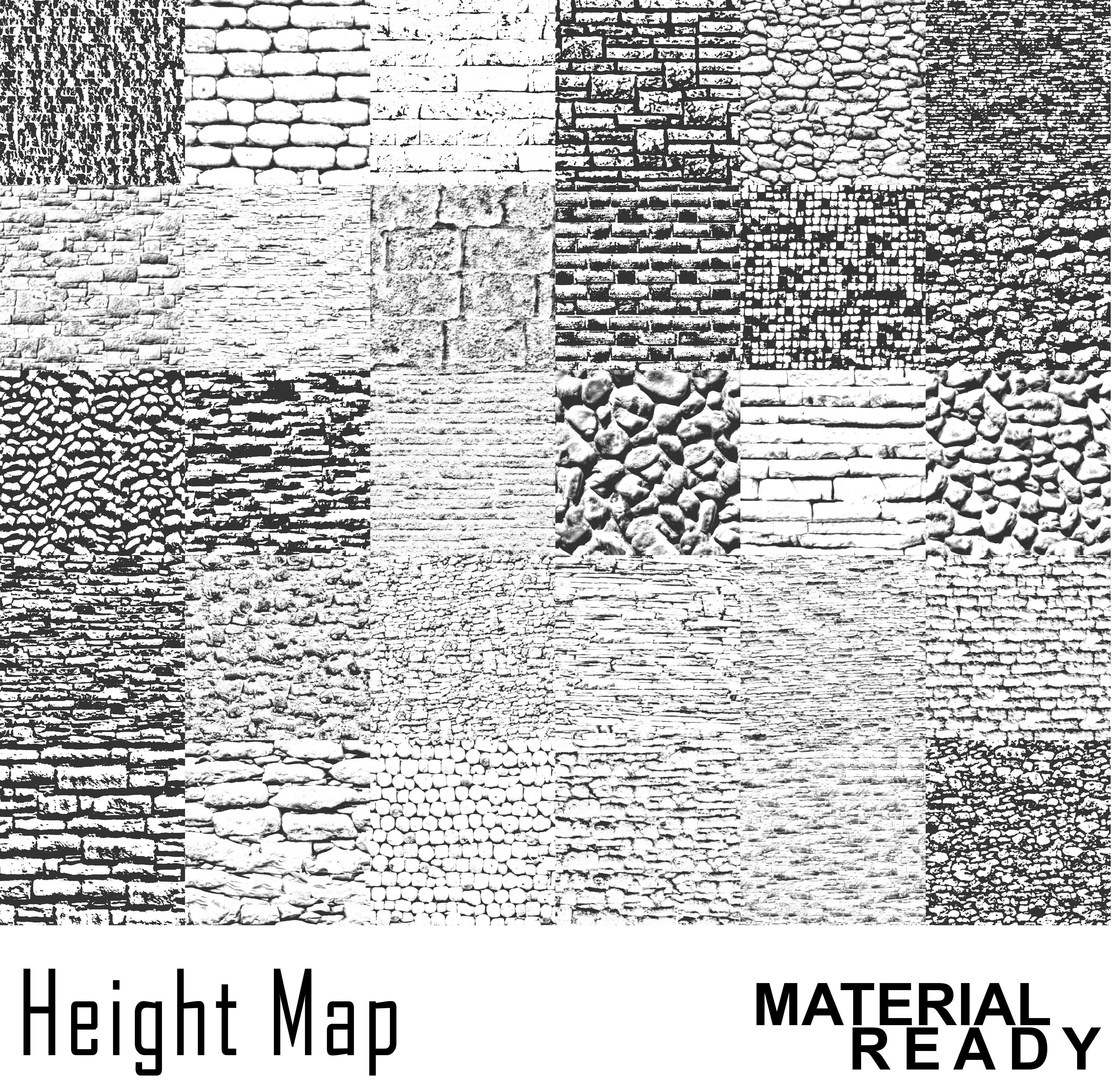 4K Stone Brick Ready  Texture_2