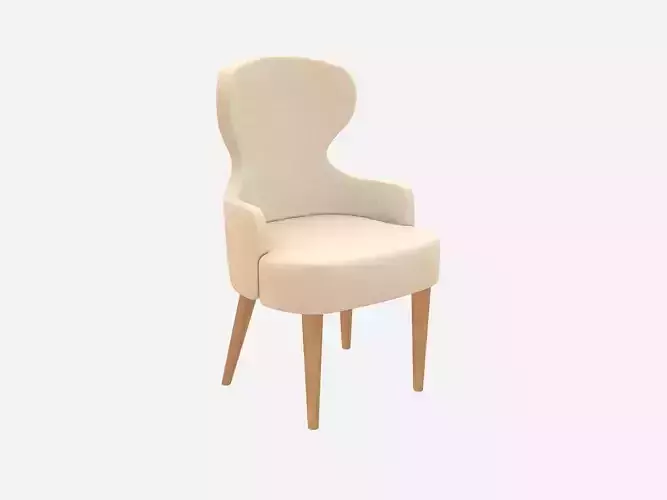 High-Quality Chair Low-poly 3D model