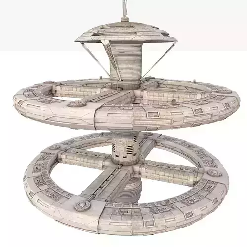Space station  3D model