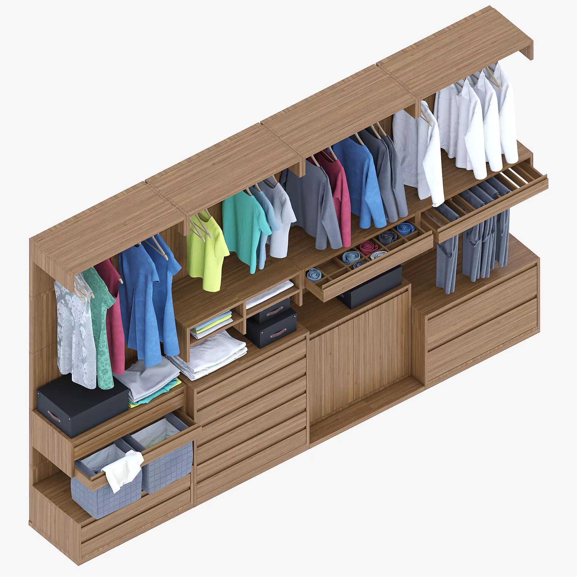 Wardrobe one 3D model
