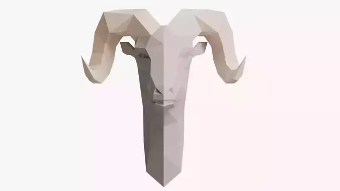 REM PAPER HEAD 3D model