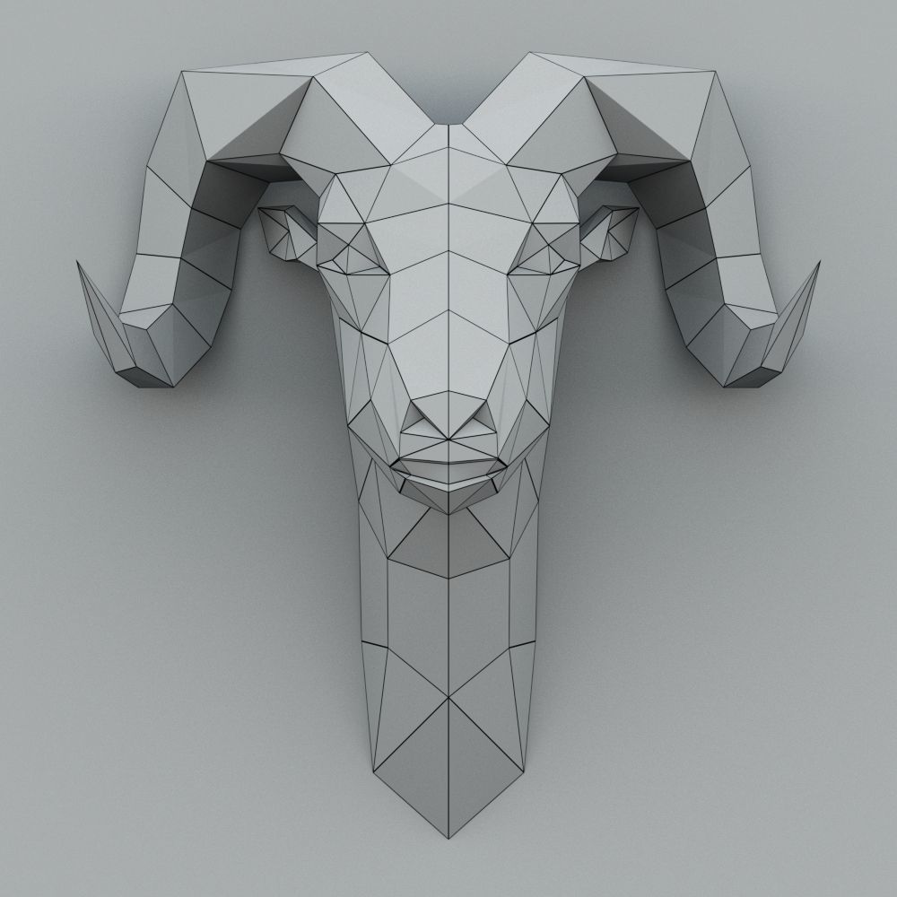 REM PAPER HEAD 3D model_4