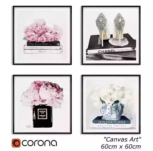 Painting frame Canvas art 021 