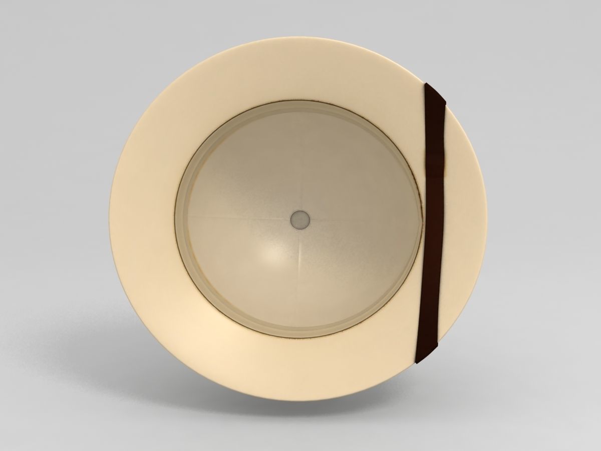 Pith Helmet Low-poly 3D model_7