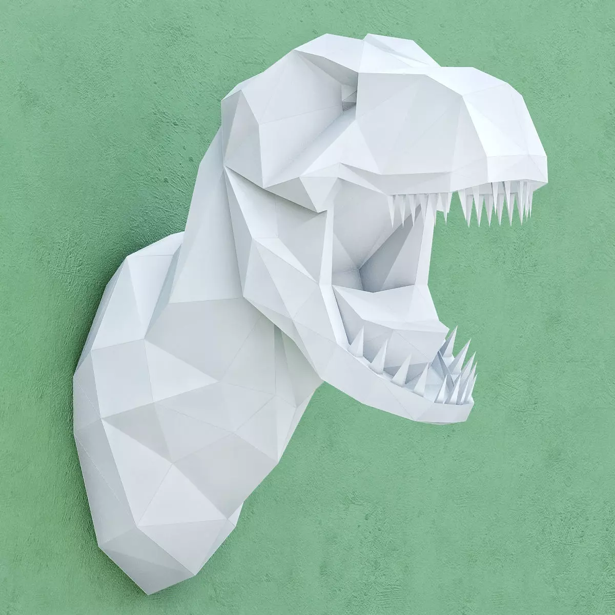 DRACON PAPER HEAD 3D model_0