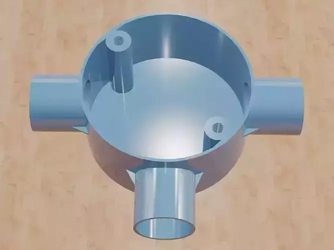 Threeway Tee Conduit Box-20mm