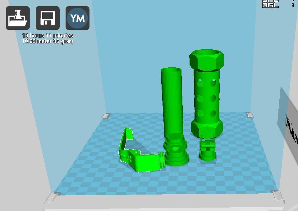 M84 grenade  Free 3D print model_1