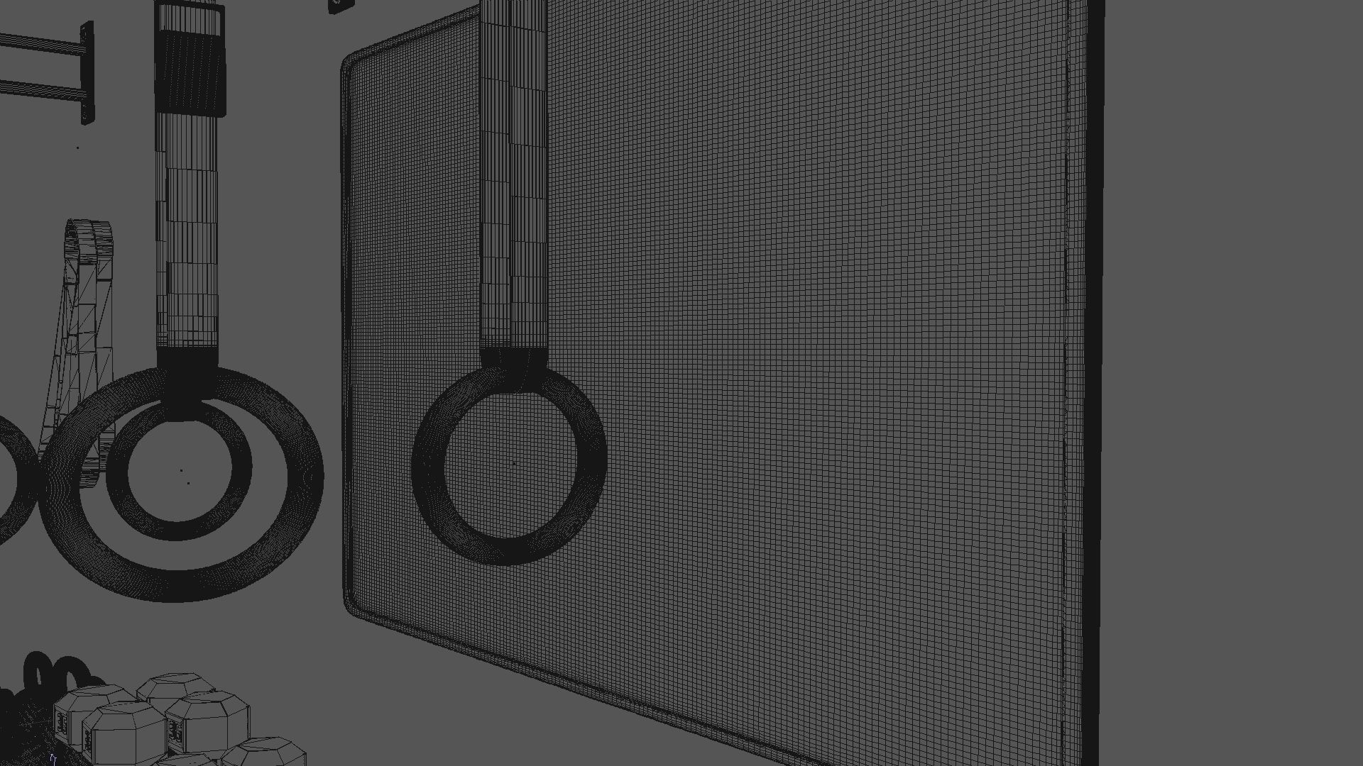 CROSSFIT gym 3D model_5