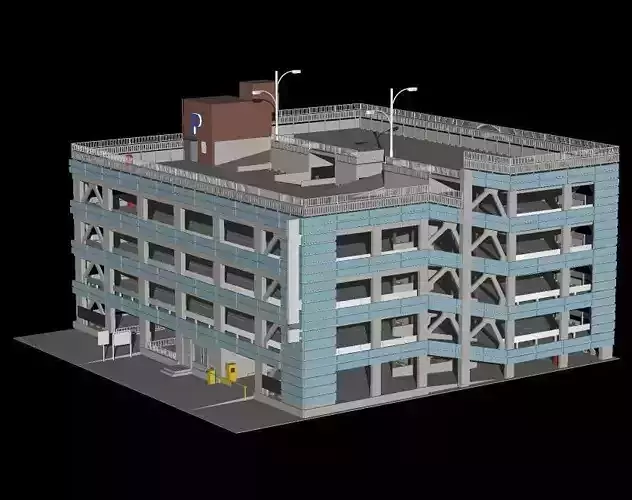 Multi-storey Car Park 3D model