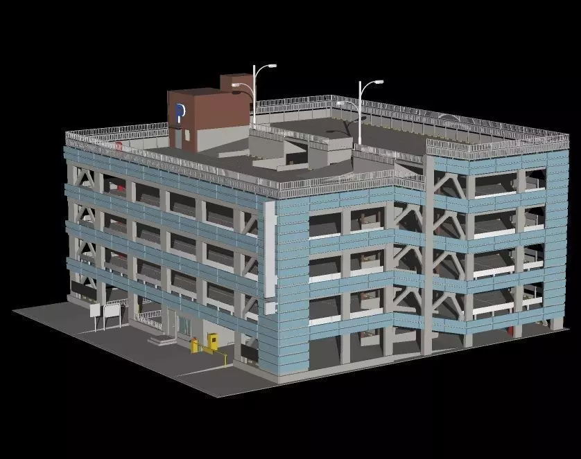 Multi-storey Car Park 3D model