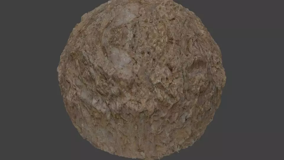 Soil rock planet Free 3D print model