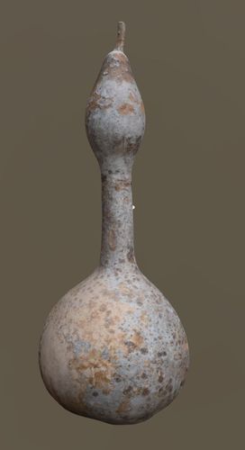 Pumpkin old bottle with handle Low-poly 3D model