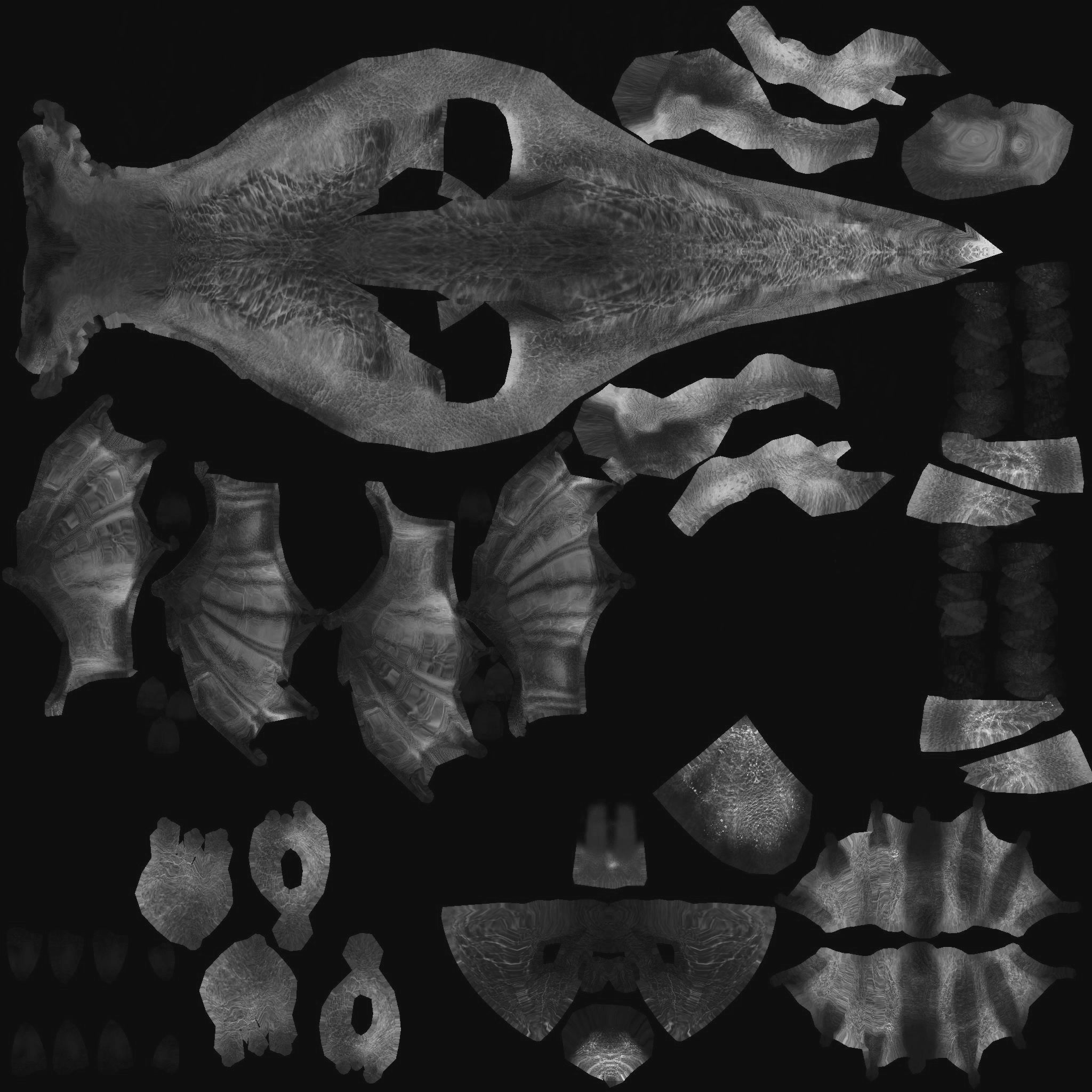 Dragon Model Low-poly 3D model_2