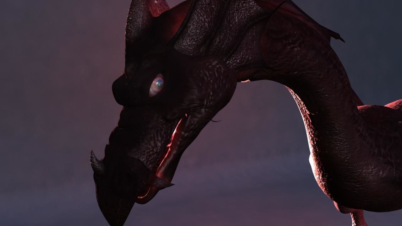 Dragon Model Low-poly 3D model_7