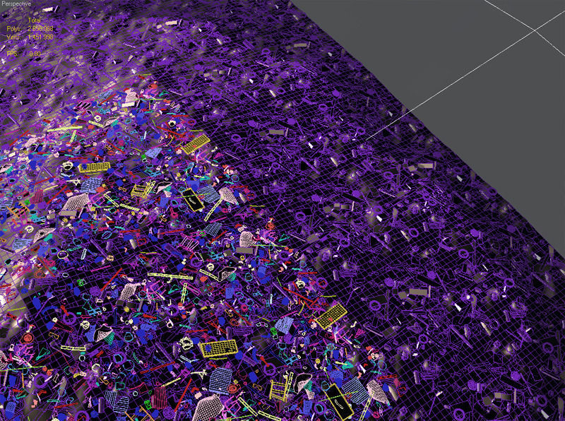 Garbage dump site 3D model_6