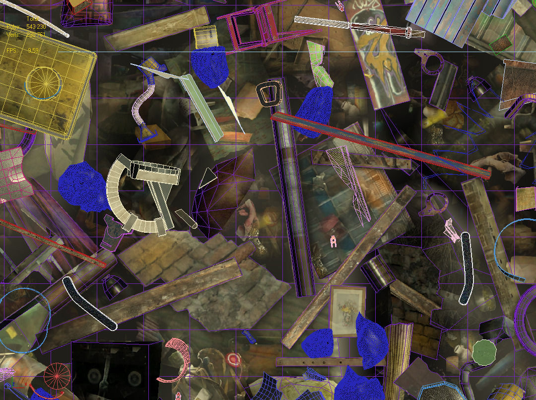 Garbage dump site 3D model_7