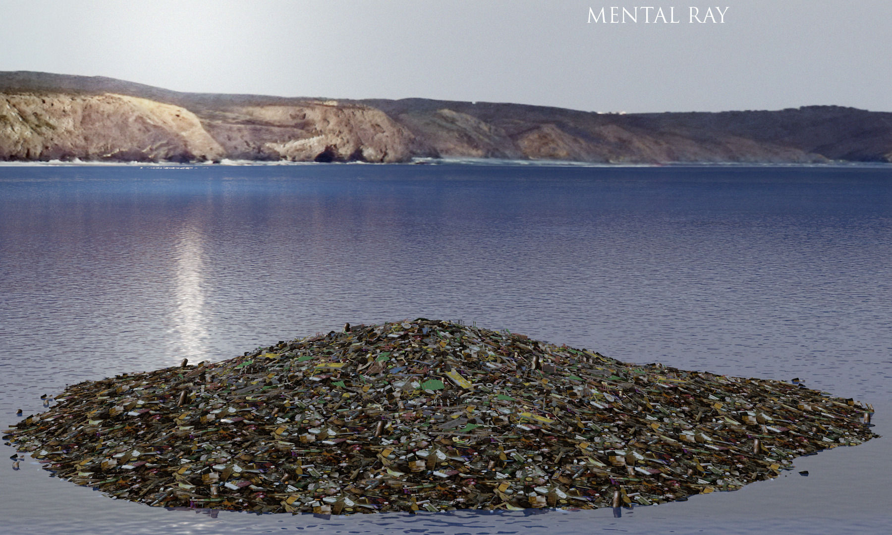 Garbage dump site 3D model_2