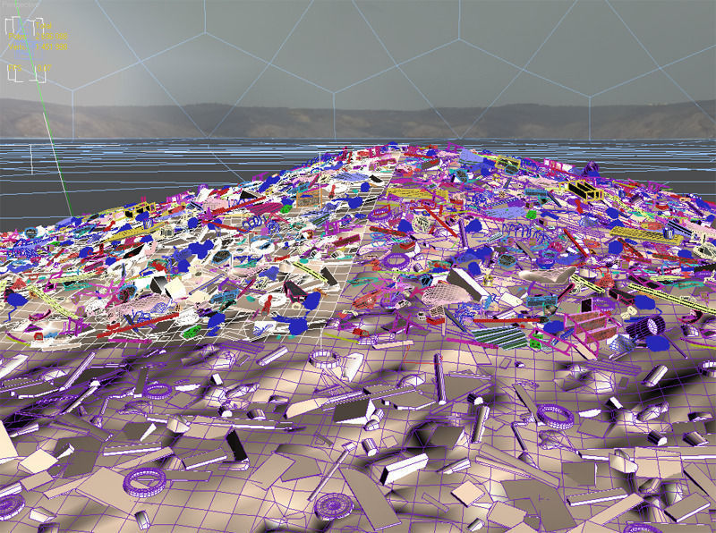 Garbage dump site 3D model_5
