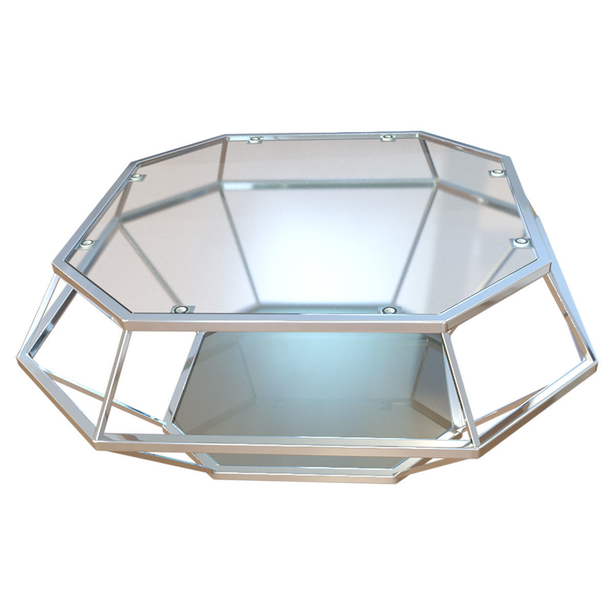 Coffee Table Diamanto Lareto 3D model_6