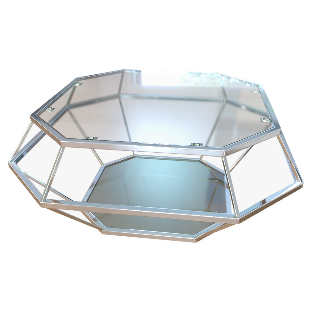 Coffee Table Diamanto Lareto 3D model_5