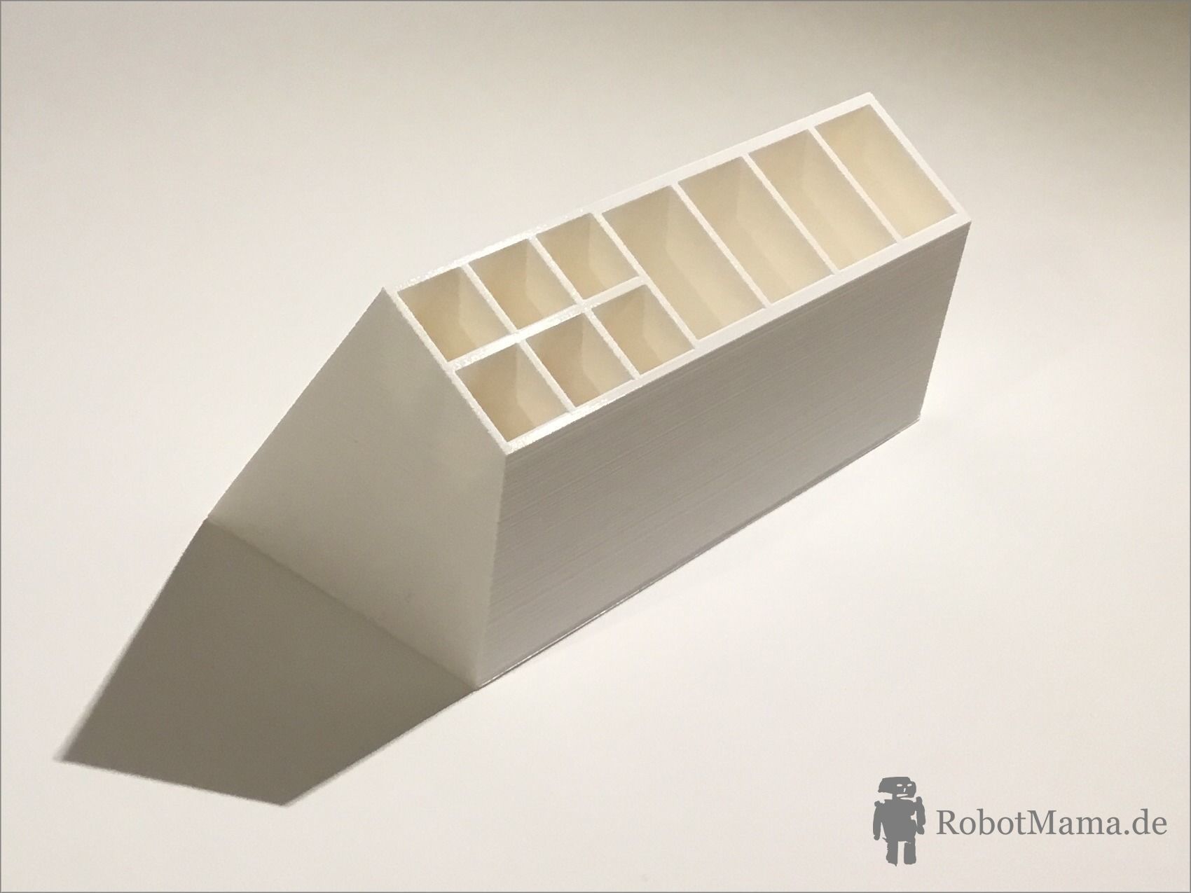 Office Pencil Holder Free 3D print model_4