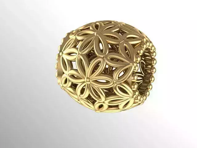 flower charm ball
