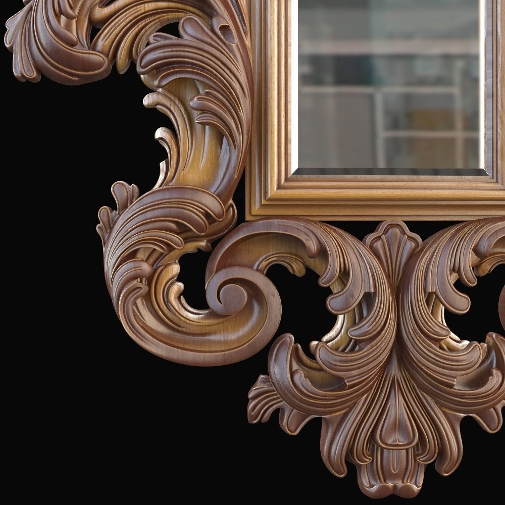 Jumbo Collection Mirror 3D model_5