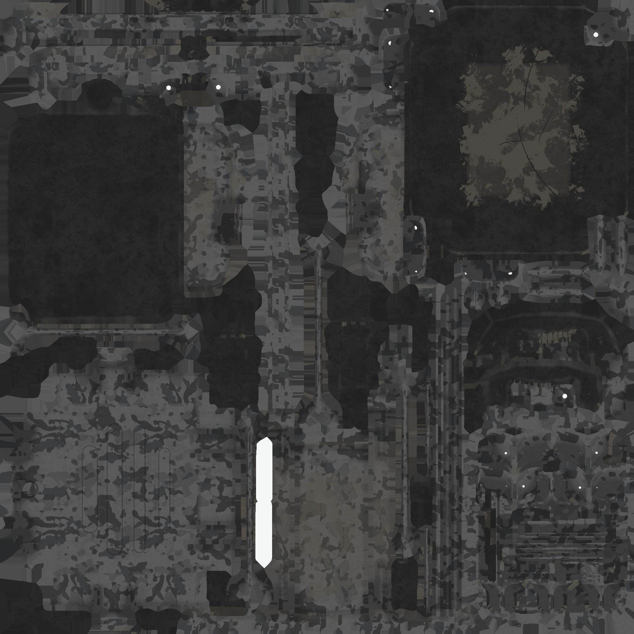 Small military case for Gun VR AR low-poly 3D model low-poly Low-poly 3D model_14